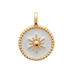 Pendentif Séléna Blanc PEARLY JEWELRY