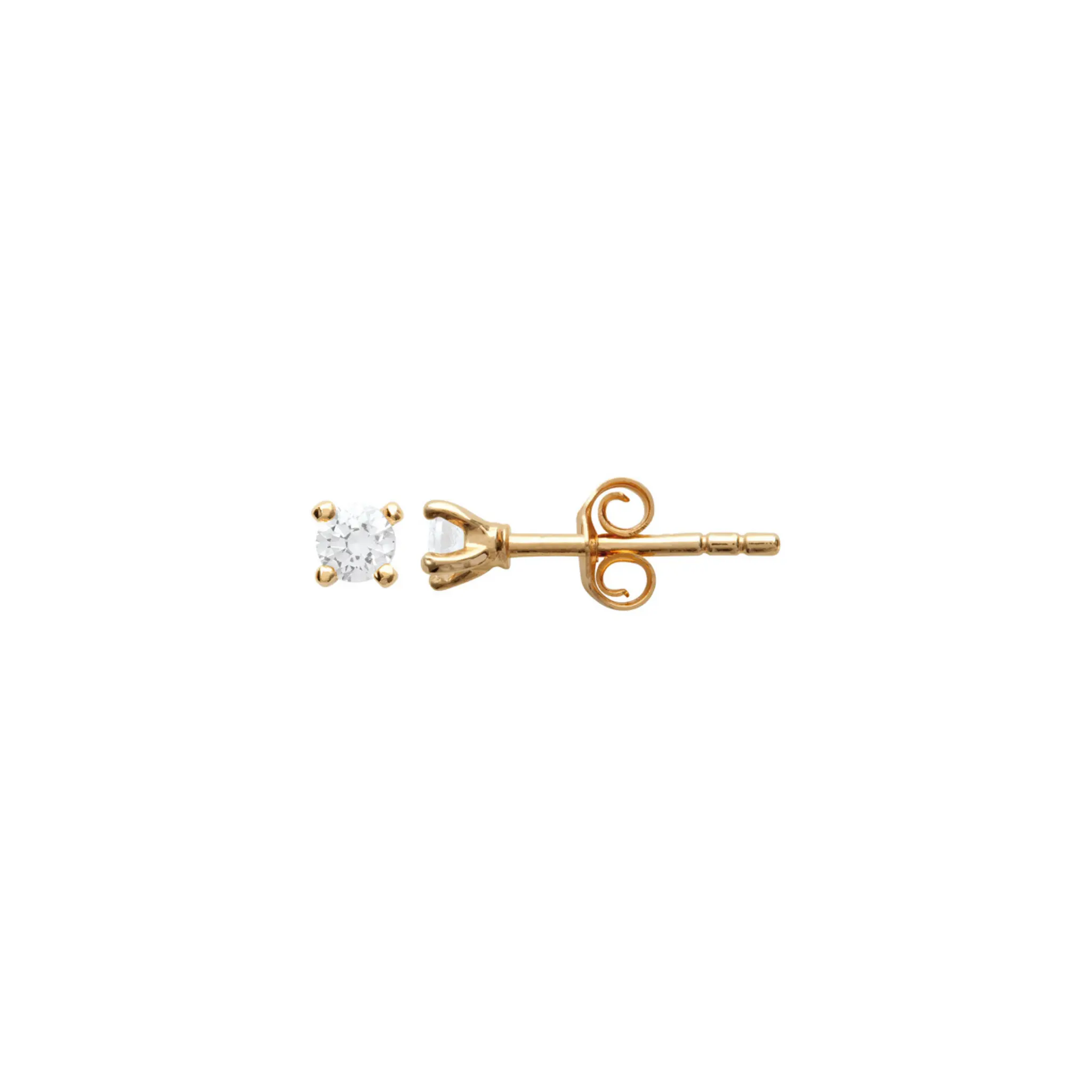 Boucles d'oreille Lina (2mm) PEARLY JEWELRY
