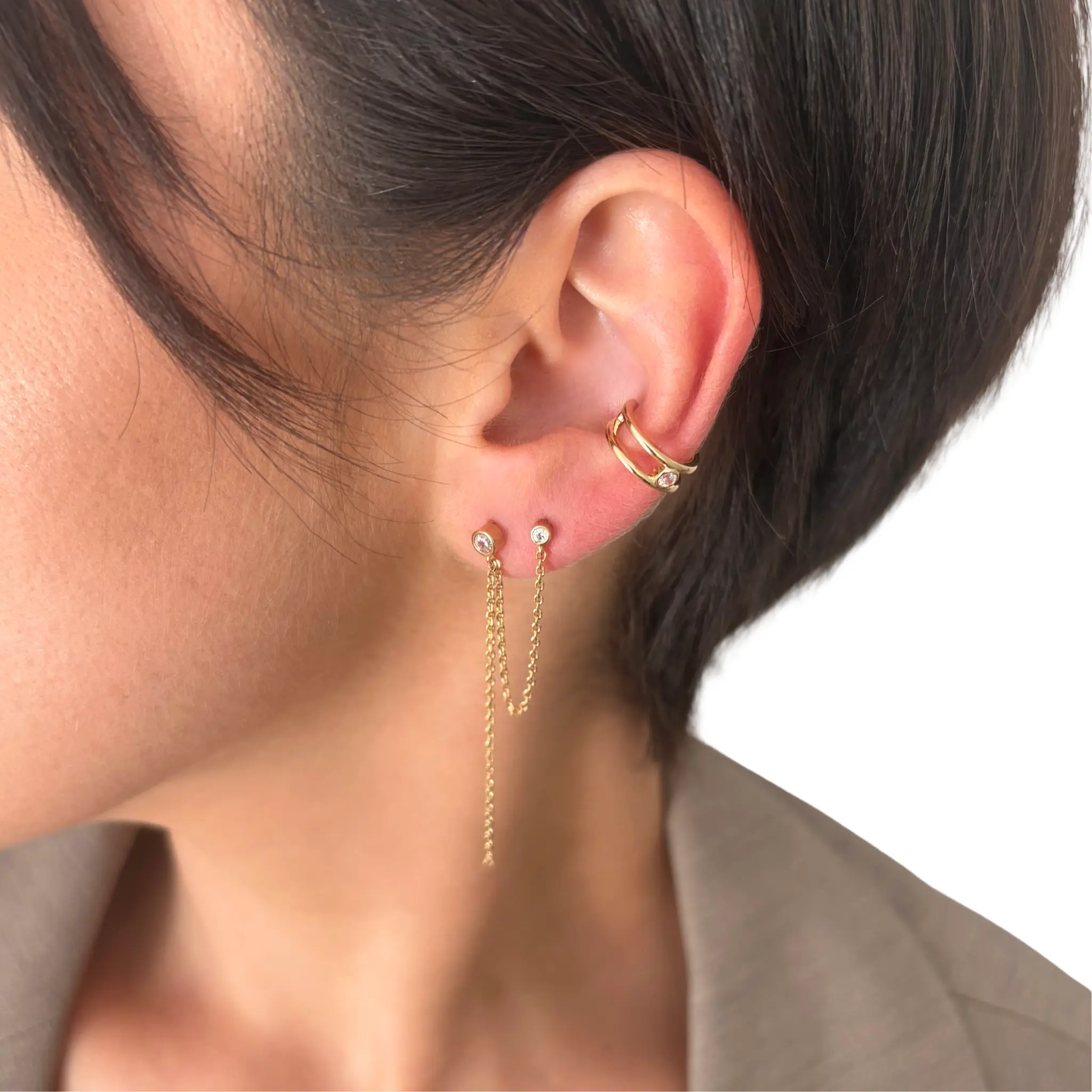 Boucles d'oreilles Ella PEARLY JEWELRY