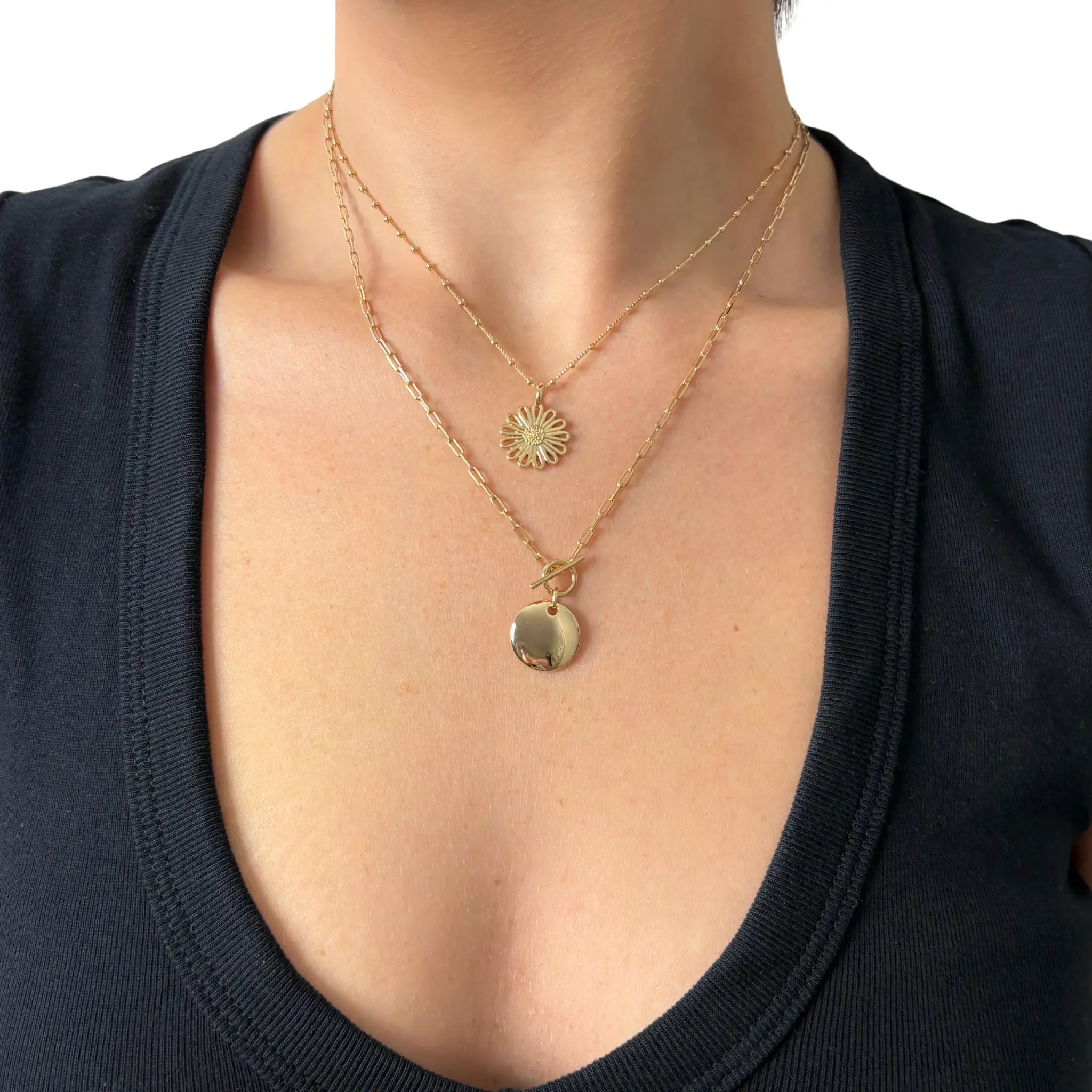 Pendentif Fleur PEARLY JEWELRY