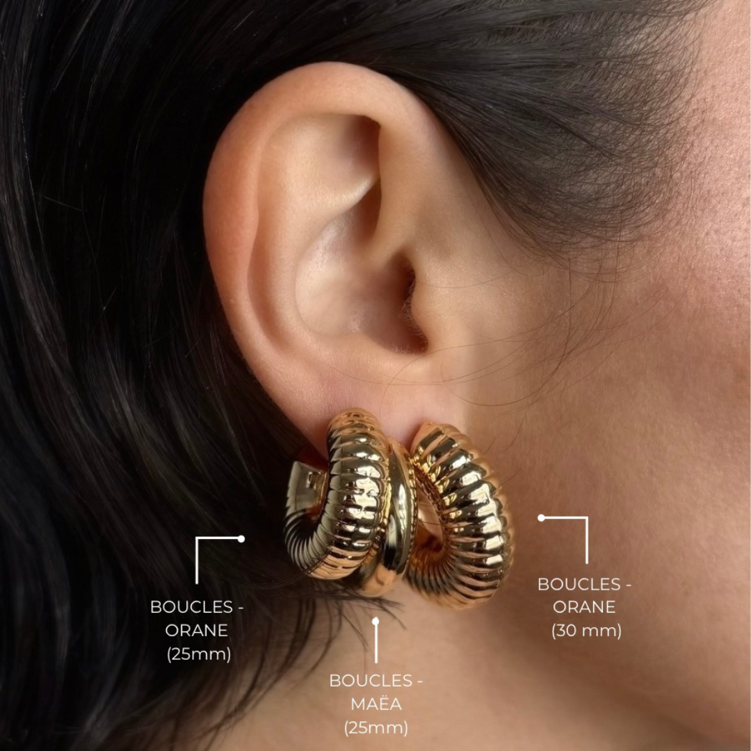 Boucles d'oreilles Orane