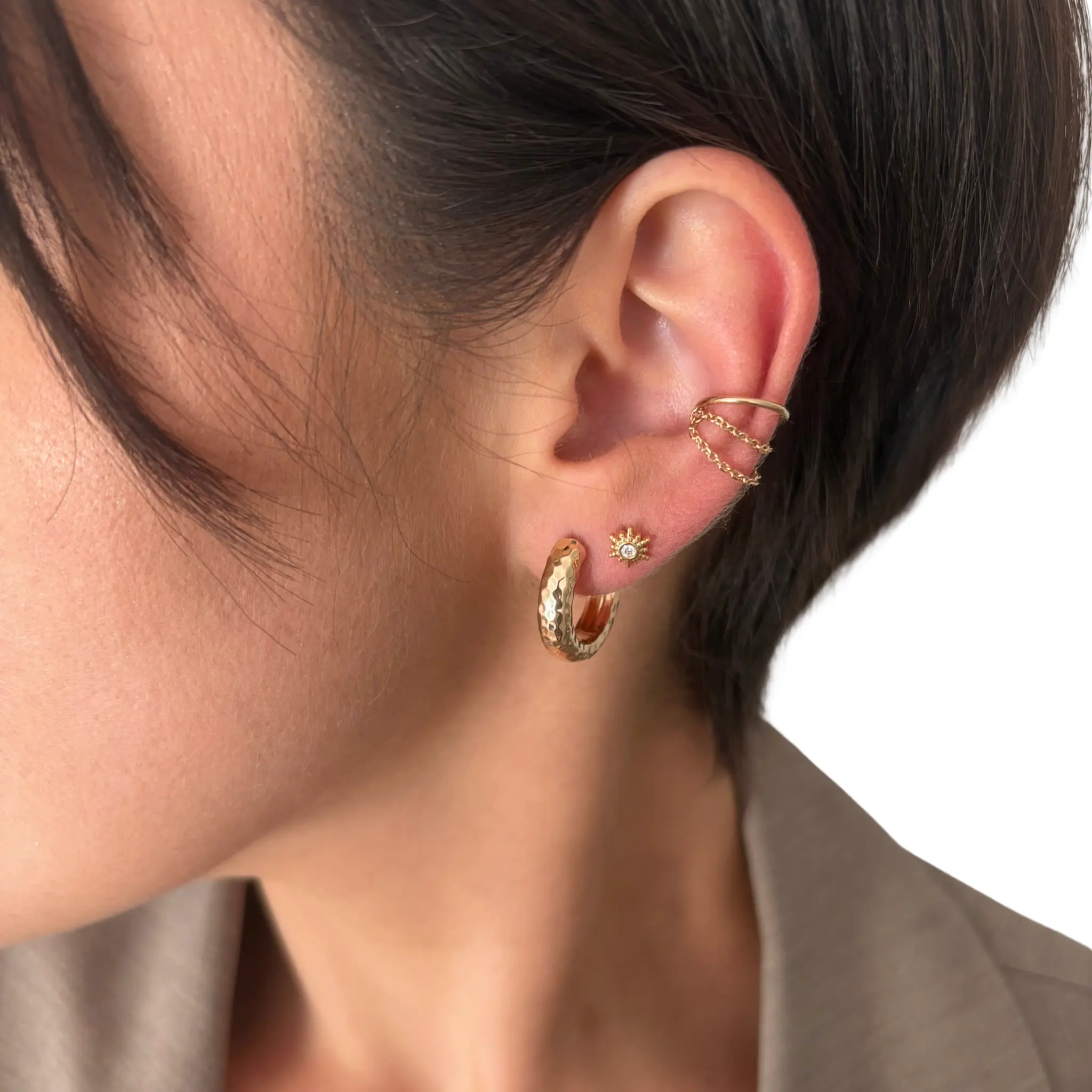 Boucles d'oreilles Jade PEARLY JEWELRY