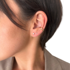 Boucles d'oreille Lina (2mm) PEARLY JEWELRY