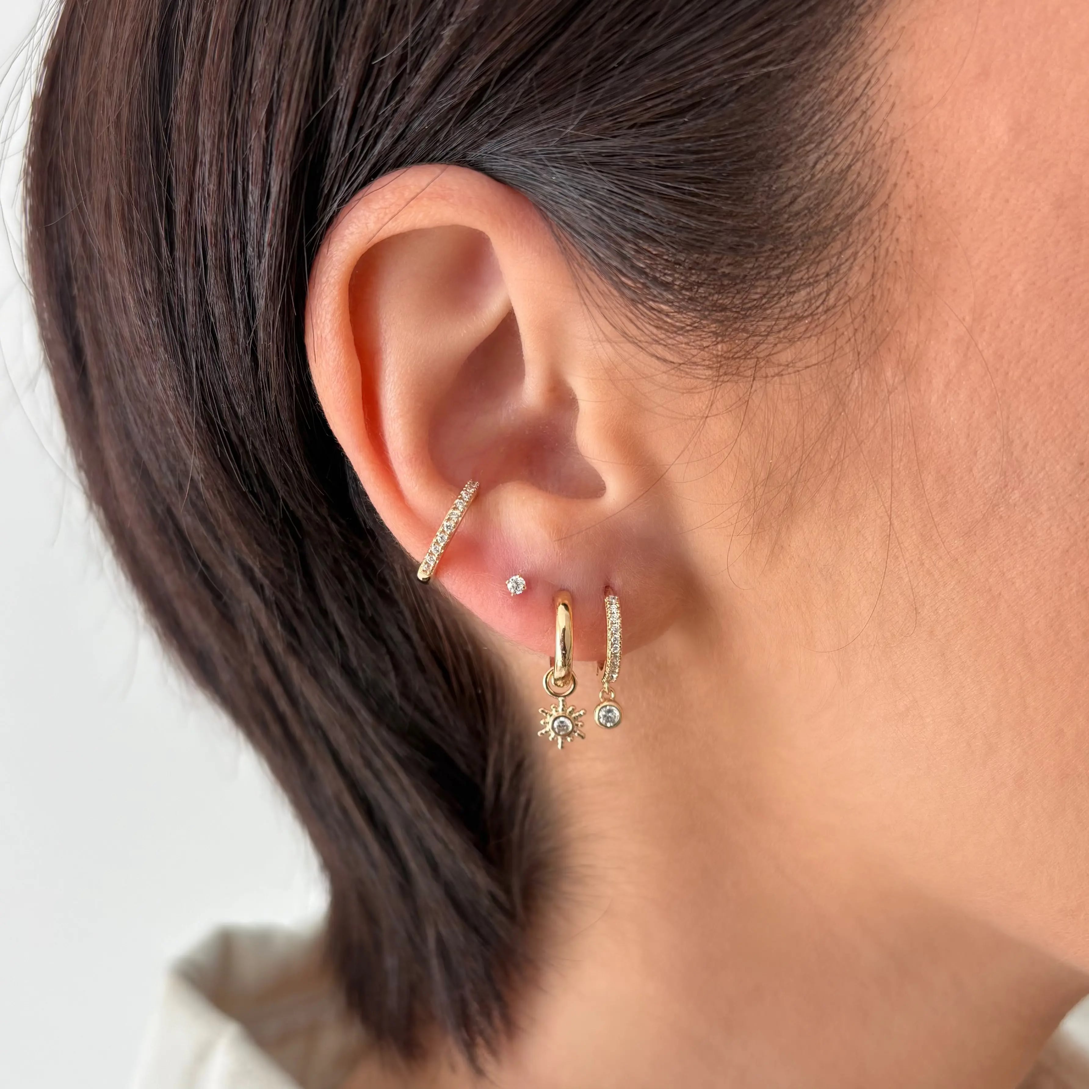 Boucles d'oreilles Stella Lumière PEARLY JEWELRY