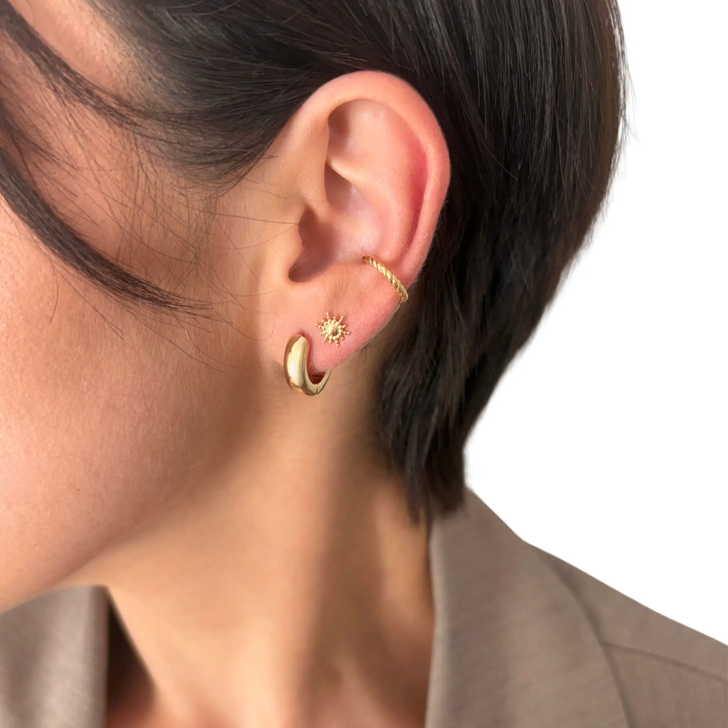 Boucles d'oreilles Stella Or PEARLY JEWELRY
